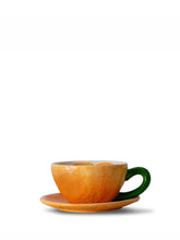 Lade das Bild in den Galerie-Viewer, Byon Design Cup and Plate Tasse und Unterteller Mandarine