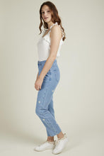 Lade das Bild in den Galerie-Viewer, Embroidered Jeans Hose "Daisy"
