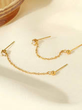 Lade das Bild in den Galerie-Viewer, Double Earrings Ohrringe &quot;Madison Chain&quot;
