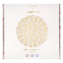 Lade das Bild in den Galerie-Viewer, Meri Meri X Liberty London 4er Mixed Set Melamin Plates Teller
