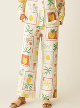 Lade das Bild in den Galerie-Viewer, 100% Linen Trousers Pants Leinen Hose Tropical
