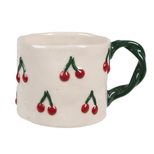 Lade das Bild in den Galerie-Viewer, Cherry Kirsche Ceramic Cup Tasse 200 ml
