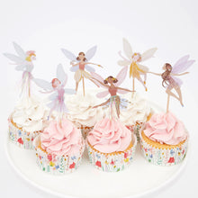 Lade das Bild in den Galerie-Viewer, Meri Meri Fairy Cupcake Baking Kit Topper Set Fee Backset
