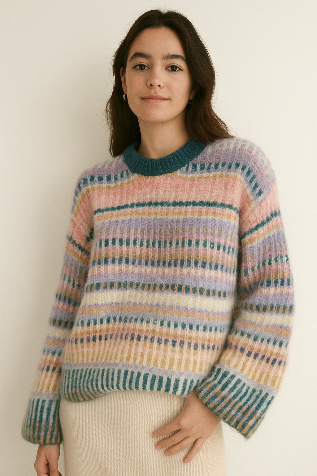 Sweater Pullover Wollmix Jodie