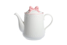 Lade das Bild in den Galerie-Viewer, Bow Coquette Teekanne Teapot Ribbon
