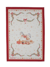 Lade das Bild in den Galerie-Viewer, Happy Holidays Kitchen Towel Geschirrtuch Nostalgic Christmas
