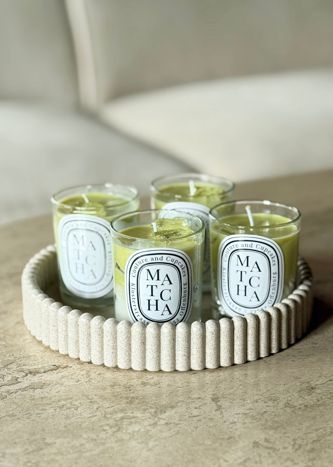 Couture & Cupcakes Iced Matcha Latte Candle