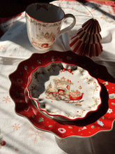 Lade das Bild in den Galerie-Viewer, Porcelain Vintage Dessert Breakfast Plate Teller Nostalgic Bear
