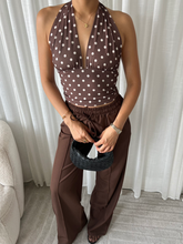 Lade das Bild in den Galerie-Viewer, Halter Top Polka Dot Pünktchen Trina

