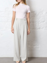 Lade das Bild in den Galerie-Viewer, Pleated Tailored Pants Trousers Hose &quot;Gia&quot;
