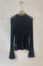 Lade das Bild in den Galerie-Viewer, Lace Top Sweater Spitzenpullover
