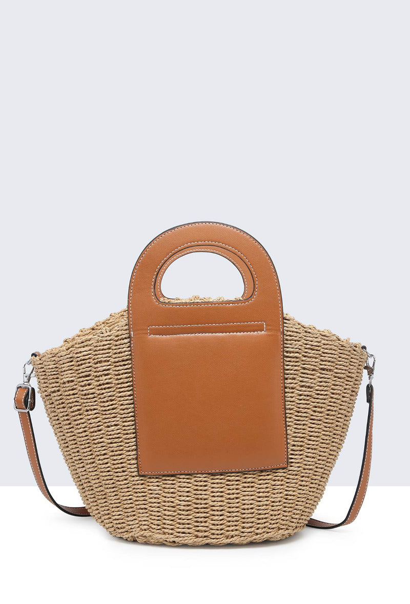 Woven Mini Basket Bag Tasche 