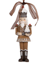 Lade das Bild in den Galerie-Viewer, Christmas Nutcracker Gingerbread Man Lebkuchen Ornament Baumschmuck Anhänger
