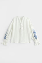 Lade das Bild in den Galerie-Viewer, Cotton Musselin Blouse Bluse Bloom

