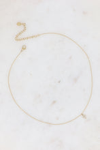 Lade das Bild in den Galerie-Viewer, Simple Chain Necklace Kette &quot;Cross Stone&quot;
