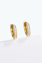 Lade das Bild in den Galerie-Viewer, Pave Ohrringe Hoops Olivia
