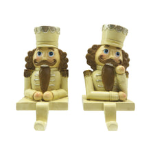 Lade das Bild in den Galerie-Viewer, 2er Set Pink Nutcracker Nussknacker Sockenhacken Stocking Hooks
