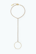 Lade das Bild in den Galerie-Viewer, Hand Chain Ring Armband Georgina Stone
