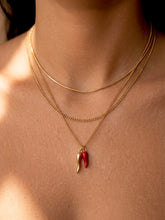 Lade das Bild in den Galerie-Viewer, Double Lucky Chili Necklace Kette
