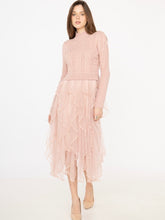 Lade das Bild in den Galerie-Viewer, Knit Sweater Dress Ruffle Tulle Kleid &quot;Sophia&quot;
