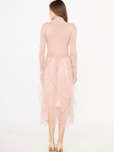 Lade das Bild in den Galerie-Viewer, Knit Sweater Dress Ruffle Tulle Kleid &quot;Sophia&quot;
