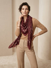 Lade das Bild in den Galerie-Viewer, Square Scarf Schal Tuch Bandana Paisley 110cm
