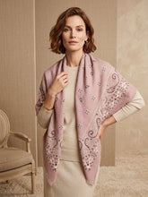 Lade das Bild in den Galerie-Viewer, Square Scarf Schal Tuch Bandana Paisley 110cm
