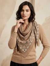 Lade das Bild in den Galerie-Viewer, Square Scarf Schal Tuch Bandana Paisley 110cm
