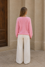 Lade das Bild in den Galerie-Viewer, Mohair 80% Bow Sweater Pullover Schleife Polly
