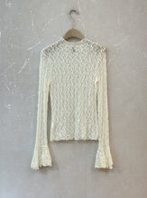 Lade das Bild in den Galerie-Viewer, Lace Top Sweater Spitzenpullover
