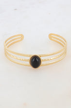 Lade das Bild in den Galerie-Viewer, Armreif Arm Cuff Naturstein Natural Stone Bangle
