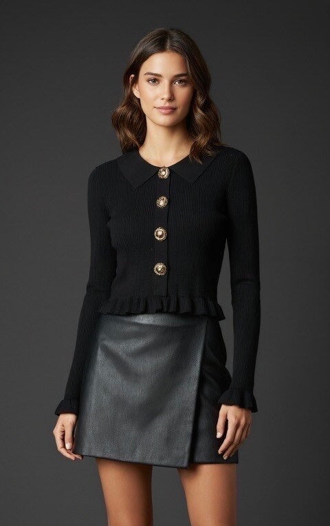 Mini Faux Leather Skirt Rock Nelly