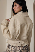 Lade das Bild in den Galerie-Viewer, Oversized Aviator Biker Jacket Jacke &quot;Rachel&quot;
