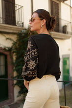 Lade das Bild in den Galerie-Viewer, Bohemian Embroidered Blouse Bluse &quot;Sarah&quot;
