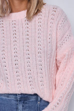 Lade das Bild in den Galerie-Viewer, Knit Sweater Pullover Lochmuster Daphne
