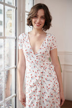 Lade das Bild in den Galerie-Viewer, Floral Wrap Dress Wickelkleid &quot;Scarlett&quot;
