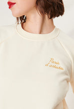 Lade das Bild in den Galerie-Viewer, Embroidered Sweatshirt Pullover &quot;Paris d´artistes&quot;
