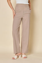 Lade das Bild in den Galerie-Viewer, Linen Blend High Waist Pants Hose Coleen
