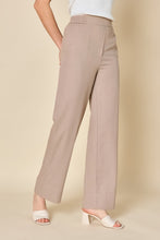Lade das Bild in den Galerie-Viewer, Linen Blend High Waist Pants Hose Coleen
