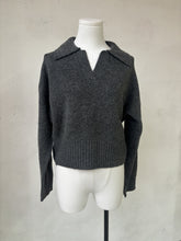 Lade das Bild in den Galerie-Viewer, Sweater Collar Pullover mit Polokragen &quot;Ivy&quot;
