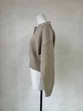 Lade das Bild in den Galerie-Viewer, Sweater Collar Pullover mit Polokragen &quot;Ivy&quot;
