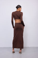 Lade das Bild in den Galerie-Viewer, Cut-out Stretch Maxi Dress Kleid Hannah
