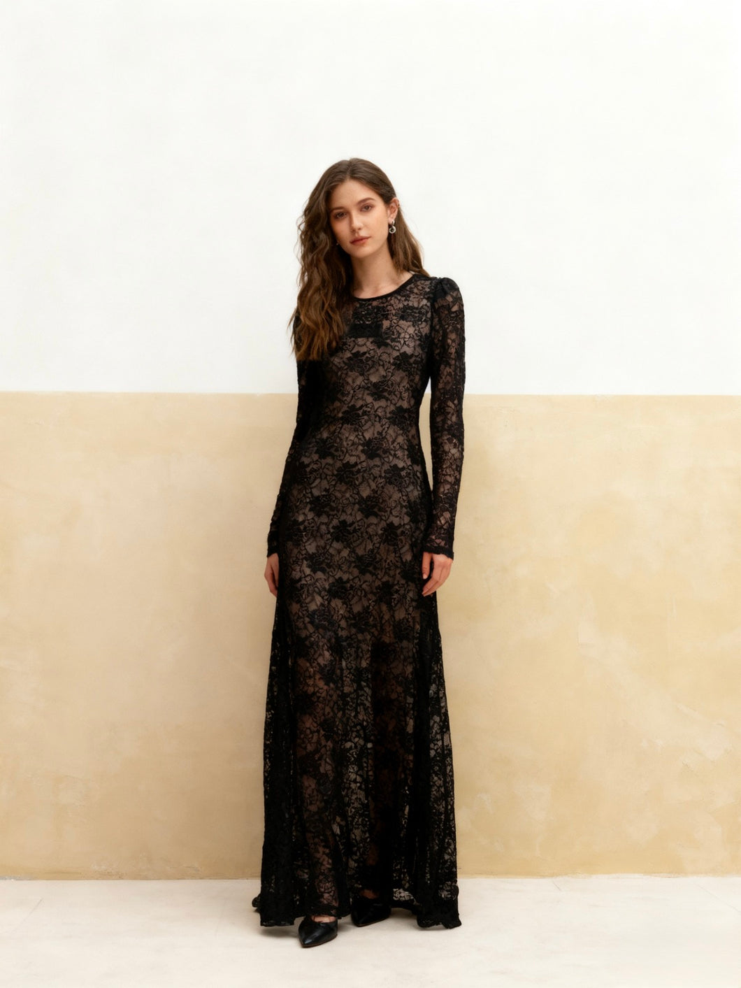 Maxi Lace Dress Spitzenkleid Ophelia