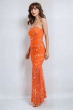 Lade das Bild in den Galerie-Viewer, Printed Spaghetti Strap Dress Kleid Constance
