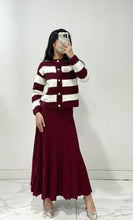 Lade das Bild in den Galerie-Viewer, Knit Skirt Strick Rock Midi &quot;Emilia&quot;
