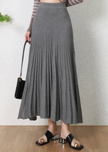 Lade das Bild in den Galerie-Viewer, Knit Skirt Strick Rock Midi &quot;Emilia&quot;
