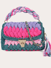 Lade das Bild in den Galerie-Viewer, Braided Handbag Crossbody Bag Häkeltasche Umhängetasche &quot;Jolly&quot;
