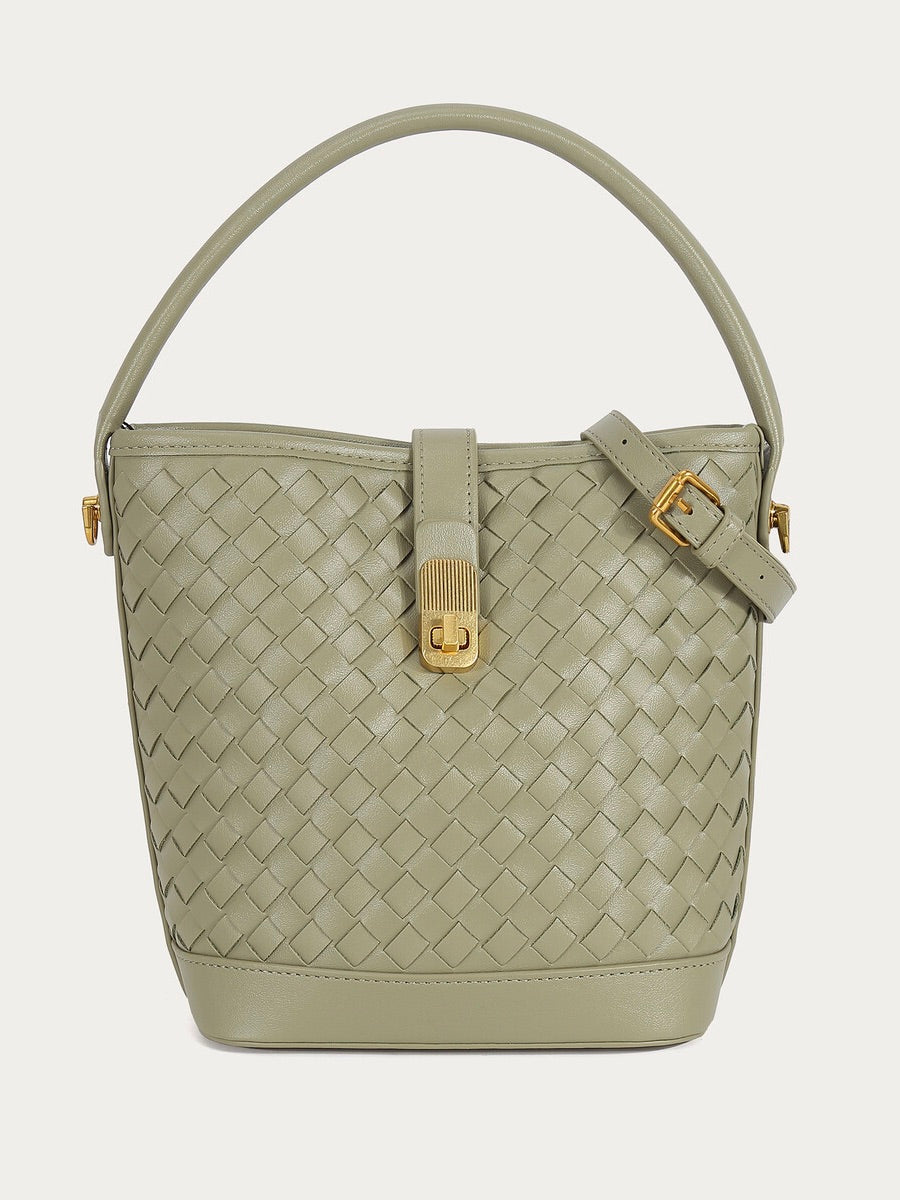 Bucket Woven Bag Tasche 