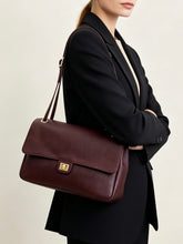 Lade das Bild in den Galerie-Viewer, Pebble Grained Leather Shoulder Bag Leder Tasche
