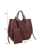 Lade das Bild in den Galerie-Viewer, Shopper Bag Tasche Top Handle with Pouch Cynthia
